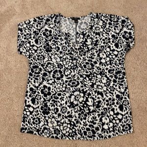 Ann Taylor Factory SP. Navy blue blouse. Like new!